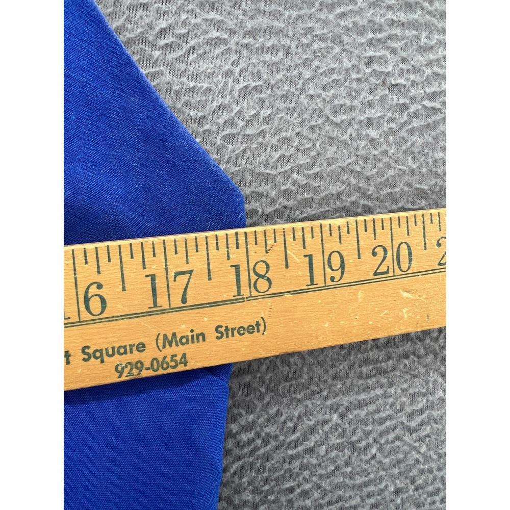 She + Sky Romper Womens L Royal Blue Wrap Front Side Tie Adjustable Straps - Picture 3 of 10